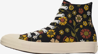 CONVERSE Členkové tenisky 'CHUCK TAYLOR ALL STAR', veľkosť 36 - gaštanová / tmavožltá / olivová / čierna, Produkt