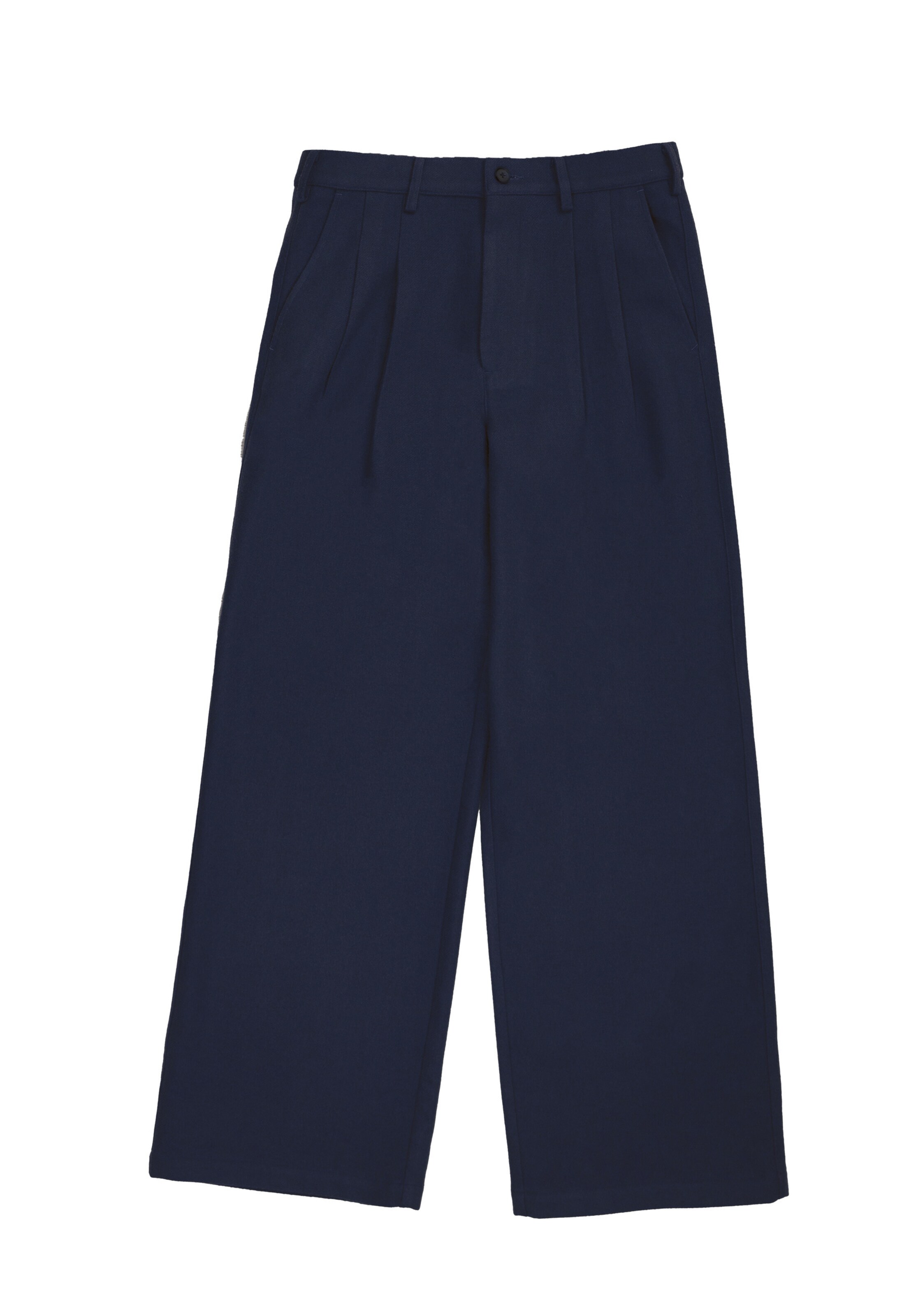 Prohibited Pleat-front trousers in Navy, Item view
