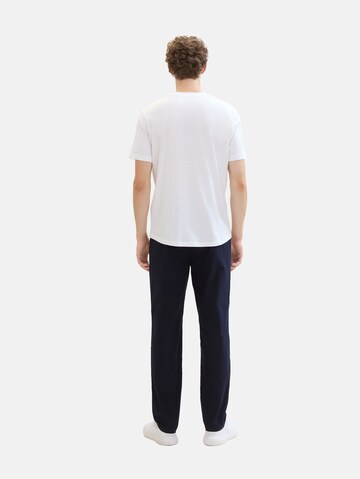 Regular Pantalon chino TOM TAILOR DENIM en bleu