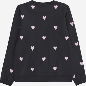 The New Sweatshirt 'HEART' i svart