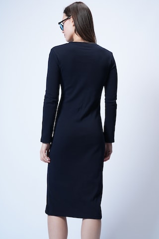 Trend Alaçatı Stili Jurk in Zwart