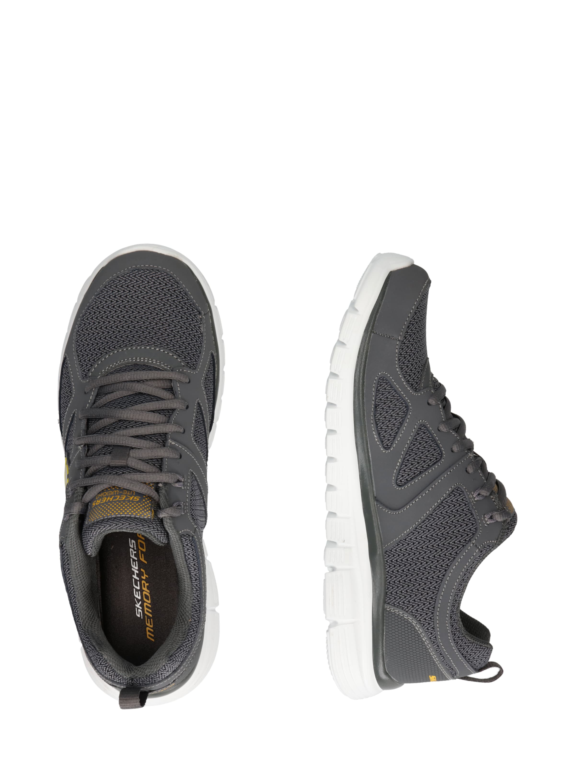 pelēks SKECHERS Zemie brīvā laika apavi 'Burns Agoura'