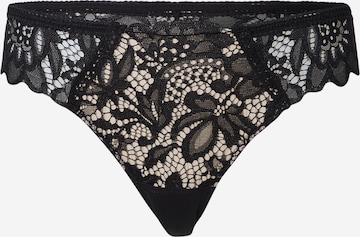 Hunkemöller String 'Shiloh' in Schwarz: predná strana