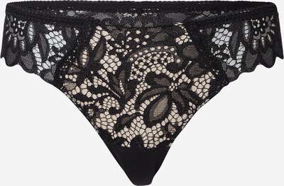 Tanga 'Shiloh' Hunkemöller pe negru, Vizualizare produs