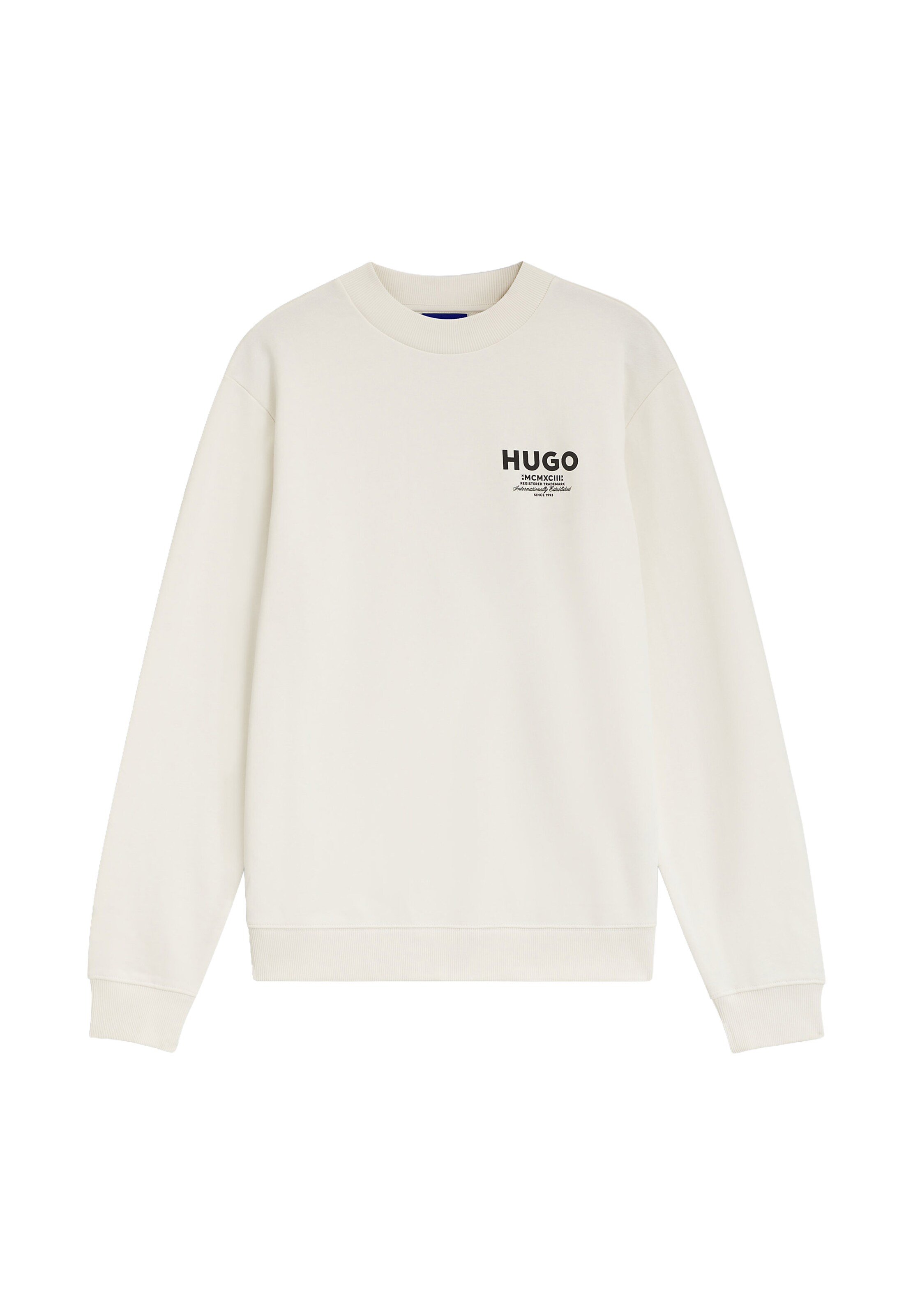 HUGO Sweat-shirt 'Nespon' en XS en noir / blanc, Vue avec produit