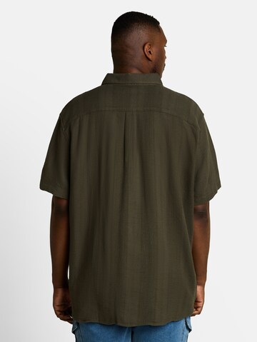 TOM TAILOR Men + Regular Fit hemd in Grün