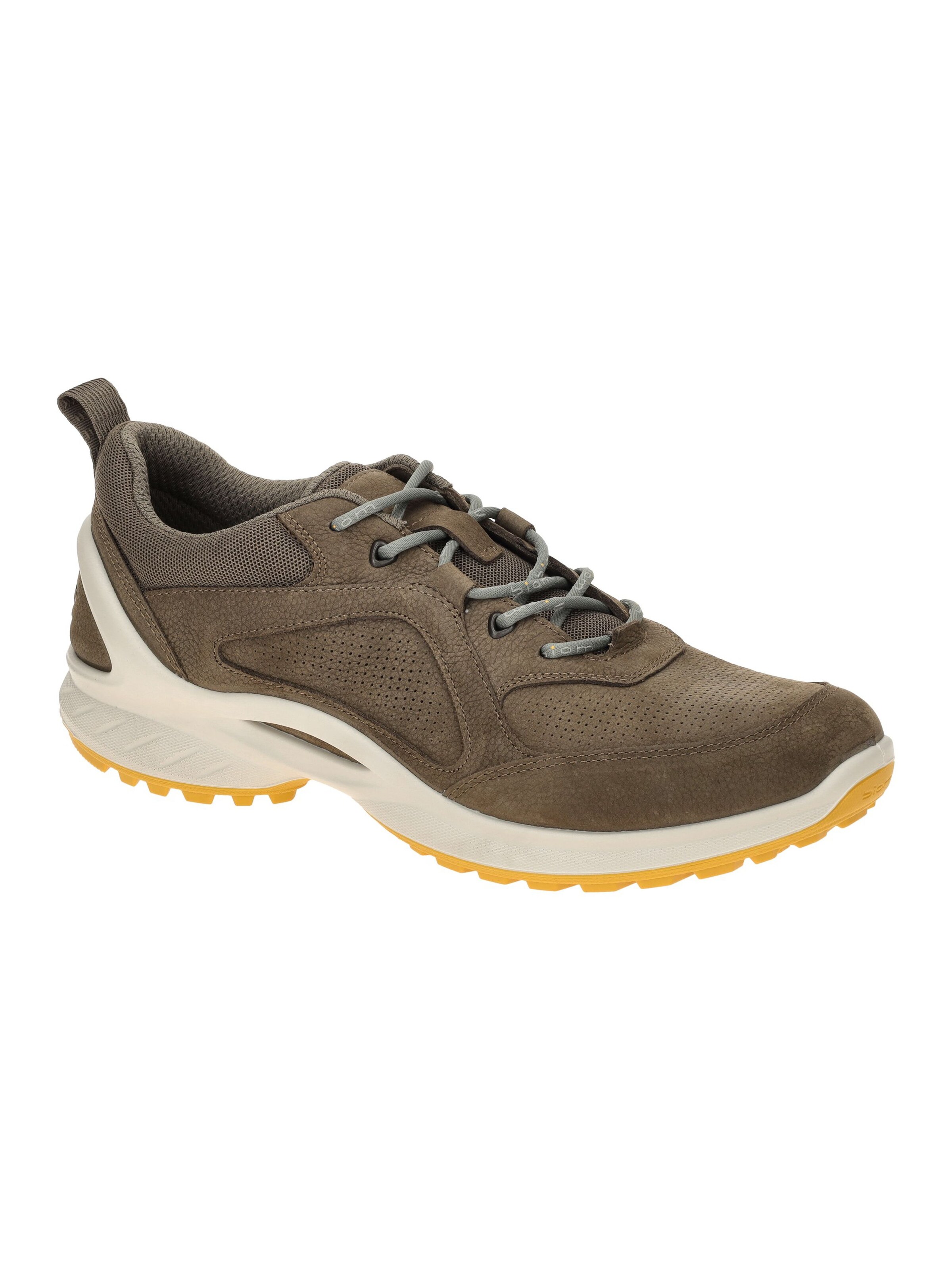 ECCO Athletic lace-up shoe in Brown: front
