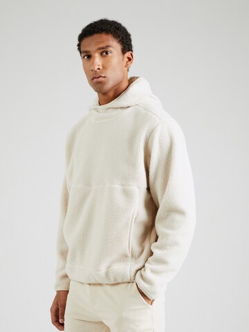 JACK & JONES Sweatshirt 'JCOAlpine' i beige: framsida