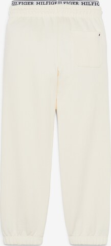 TOMMY HILFIGER Regular Broek 'Varsity ' in Beige