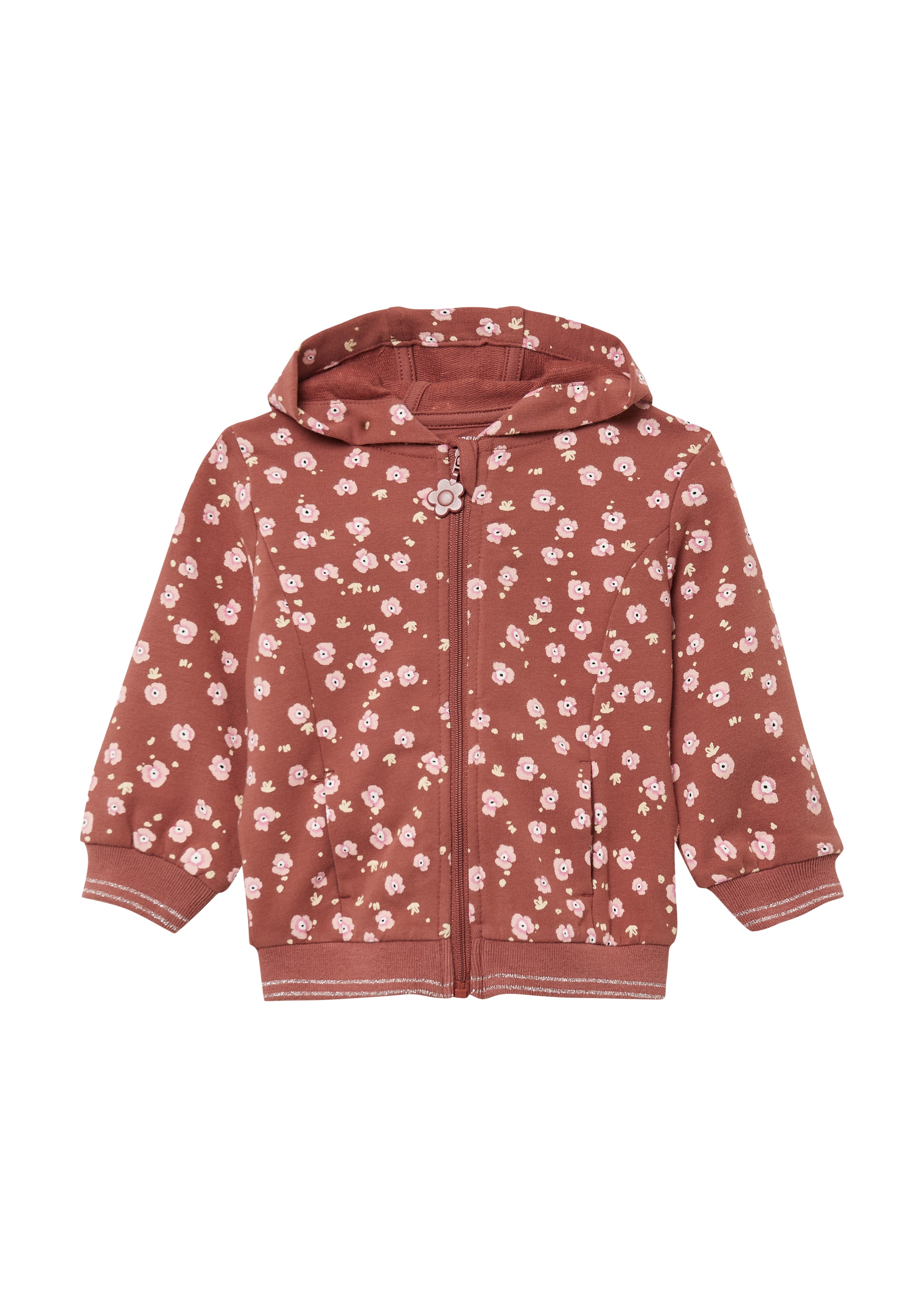 s.Oliver Sweatjacke in Rot: Vorderseite