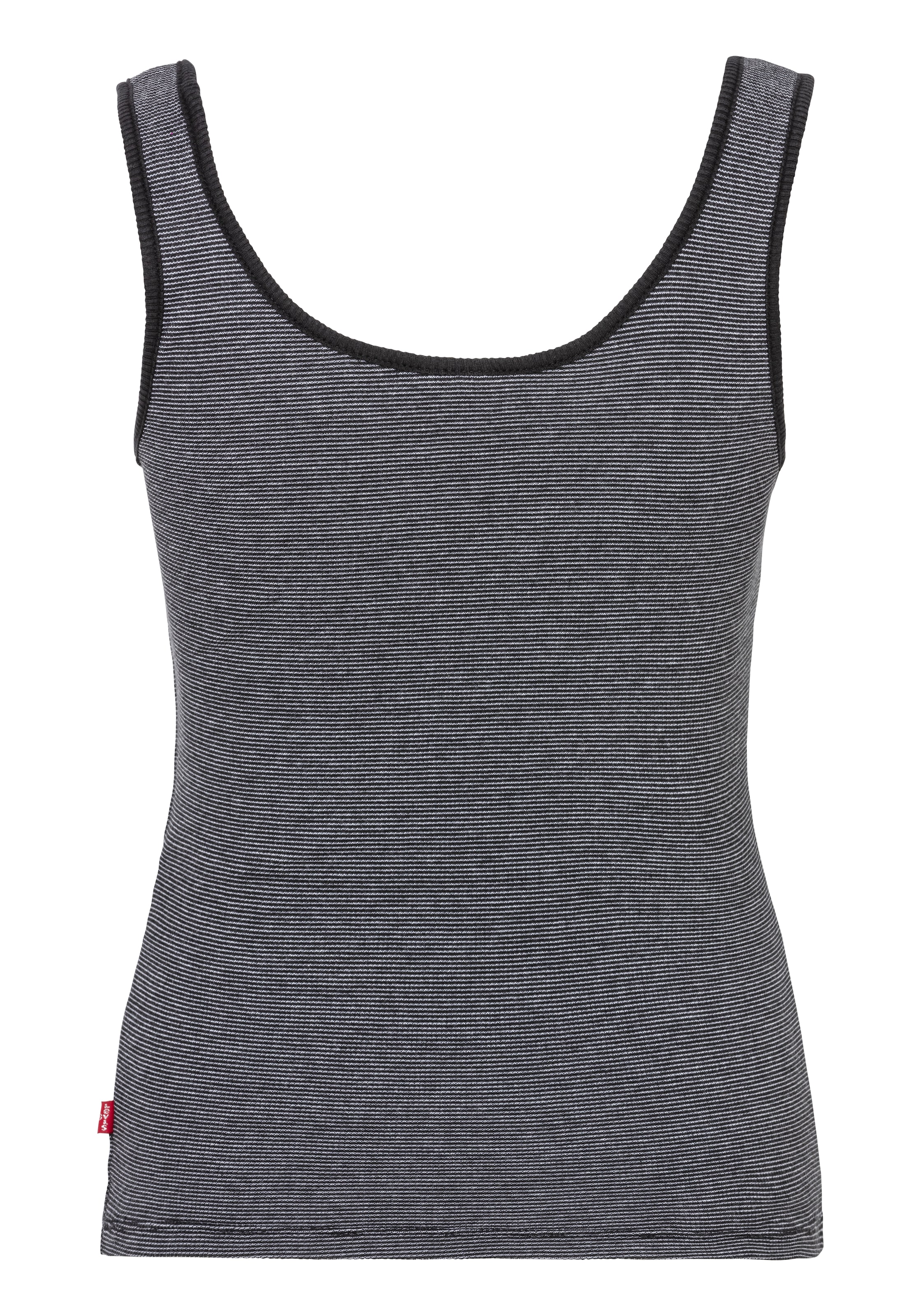 LEVI'S ® - Top 'Classic Fit Tank Top' en negro: frente