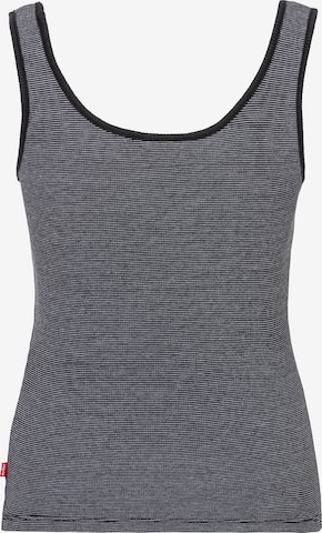 LEVI'S ® Toppi 'Classic Fit Tank Top' värissä musta: etupuoli
