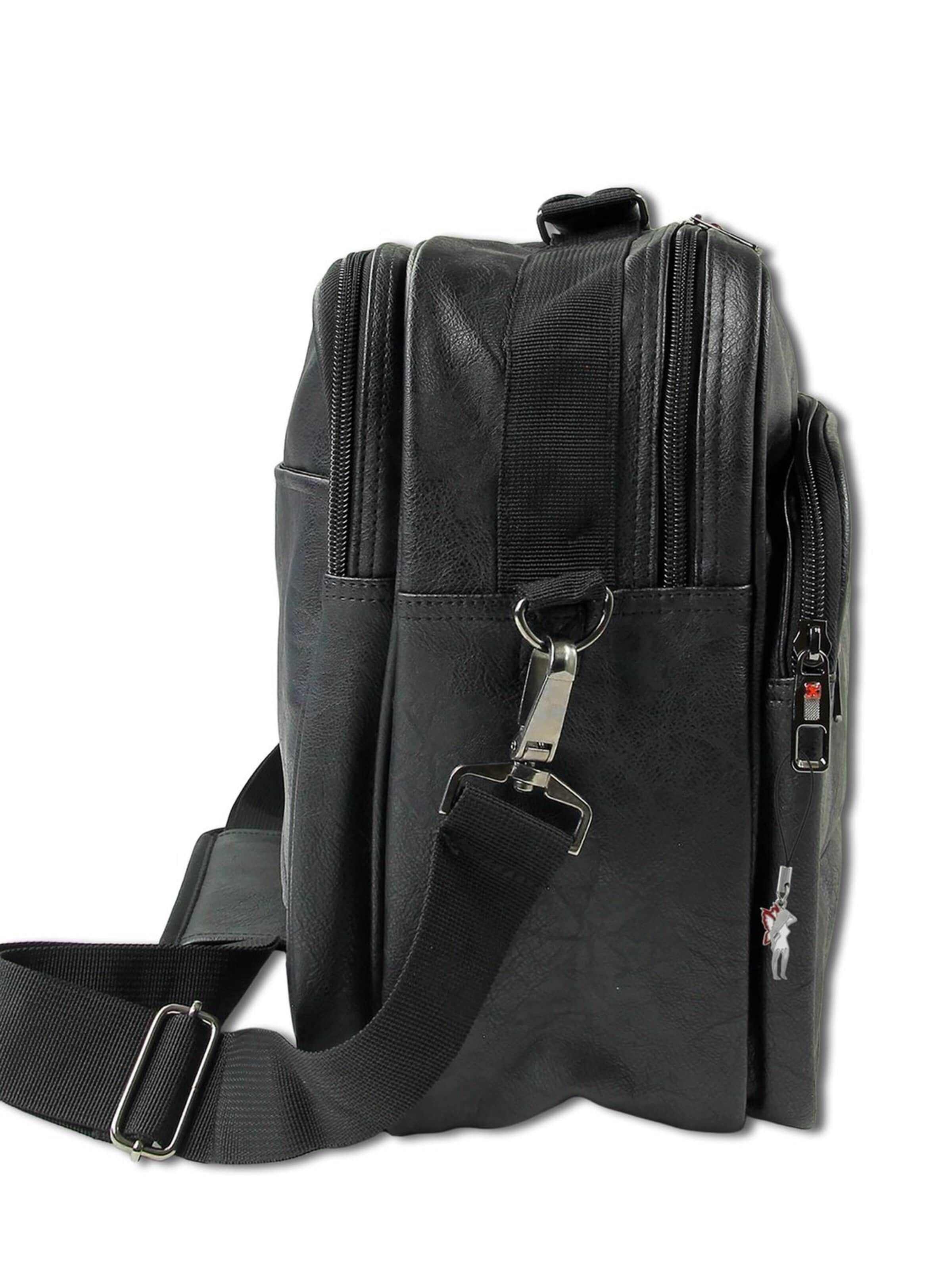 Travel N Meet - Bolso de hombro en negro