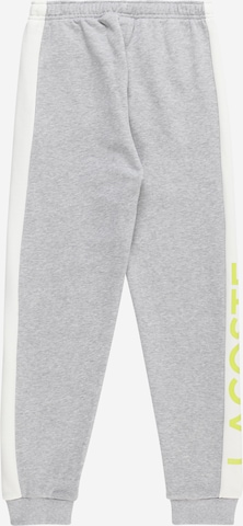 LACOSTE Tapered Workout Pants in Grey