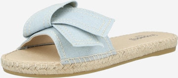 espadrij l´originale Pistokkaat 'PLAGE' värissä sininen: etupuoli