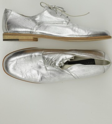 Marc Cain Flats & Loafers in 40,5 in Silver: front