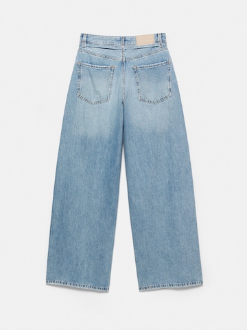 Pull&Bear Baggy Jeans in Blue