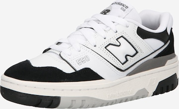 Sneaker '550' di new balance in bianco: frontale