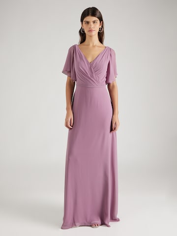 STAR NIGHT Evening Dress in Purple: front