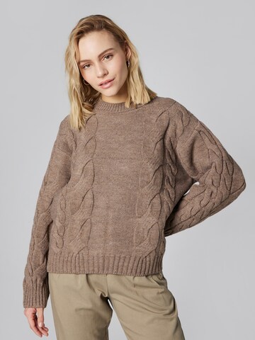 Guido Maria Kretschmer Women Sweater 'Tatjana' in Brown: front