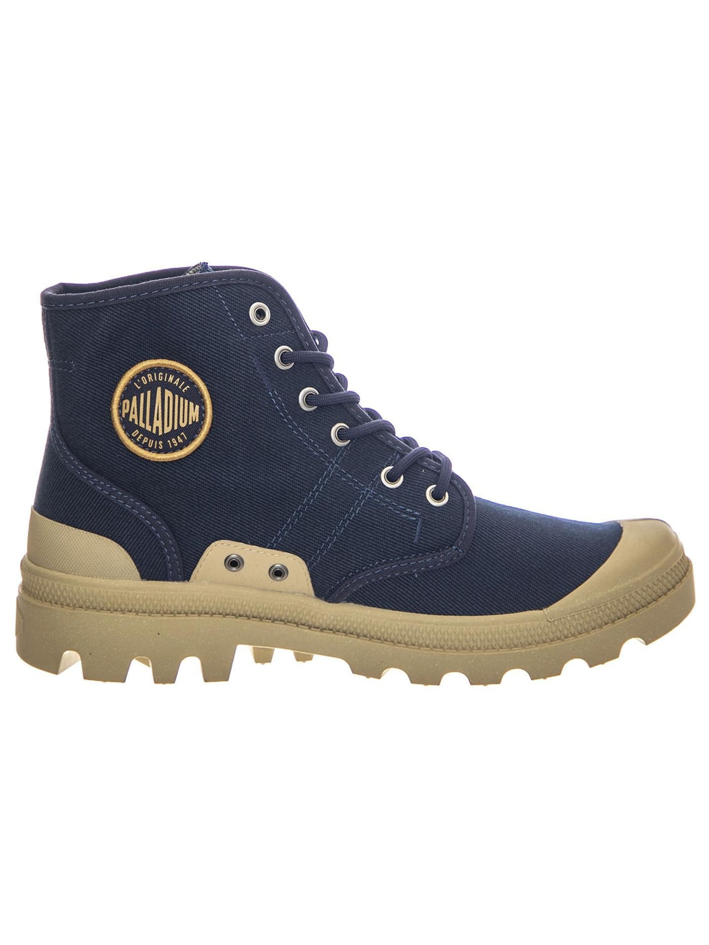 Palladium Kozaki 'Pallabrousse WW Mood Indigo Shoes' w kolorze niebieski