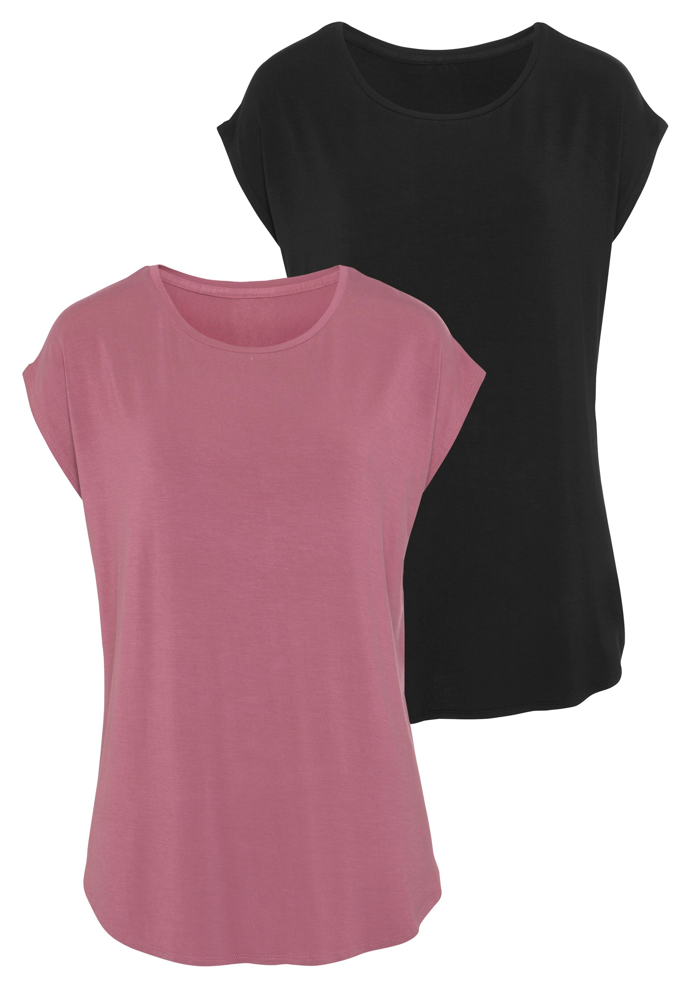 LASCANA - Camiseta en lila: frente