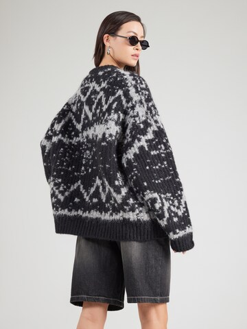 melns WEEKDAY Džemperis