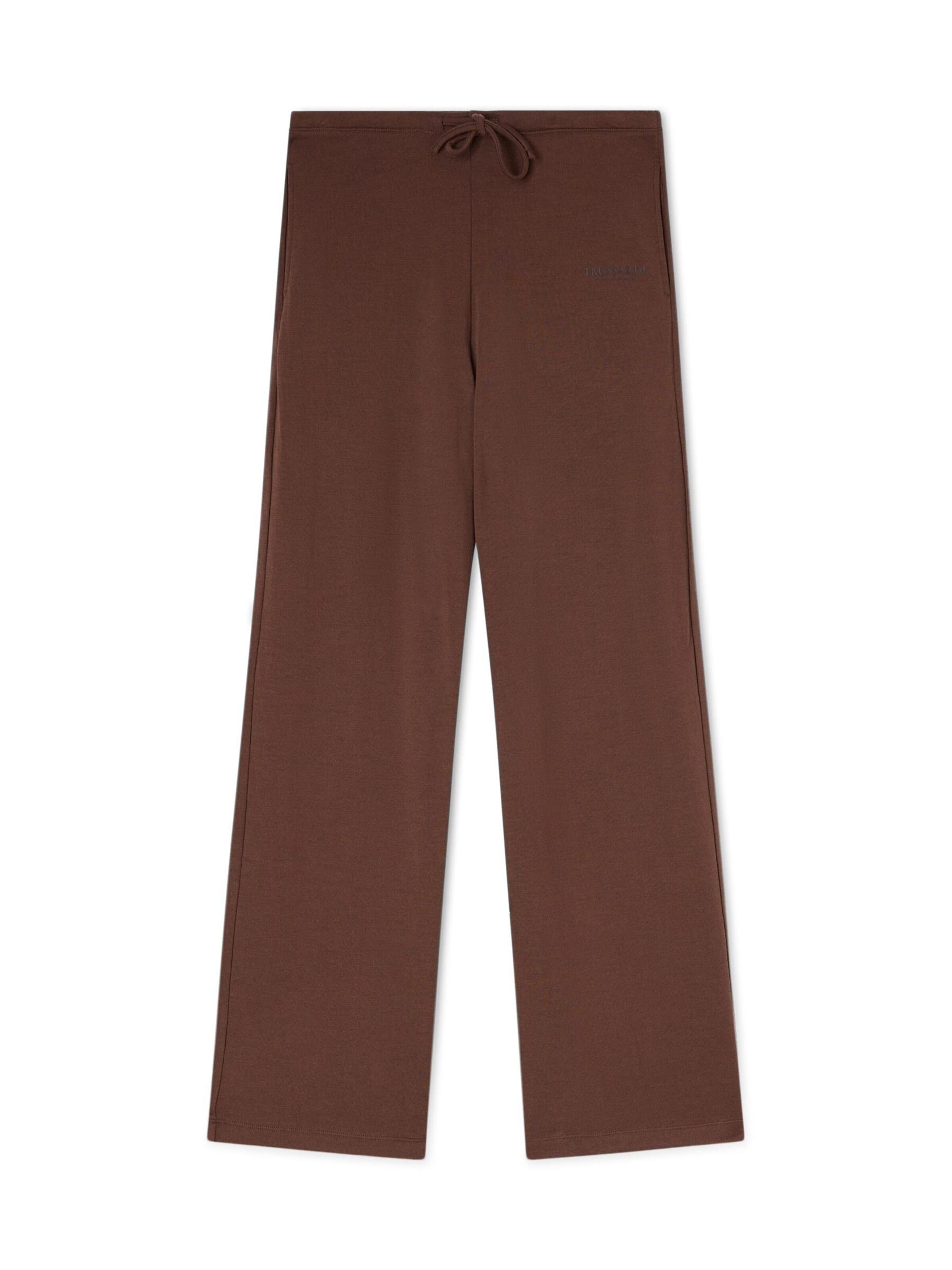 Pantaloni di Trussardi in marrone: frontale