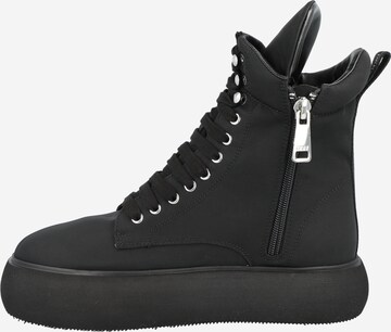 DKNY Lace-Up Ankle Boots 'Aken' in Black