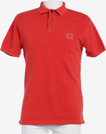 Stone Island Poloshirt L in Rot: Vorderseite