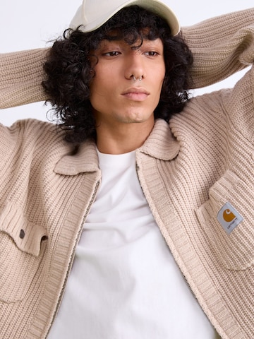 Carhartt WIP Kardigan 'Chore' w kolorze beżowy