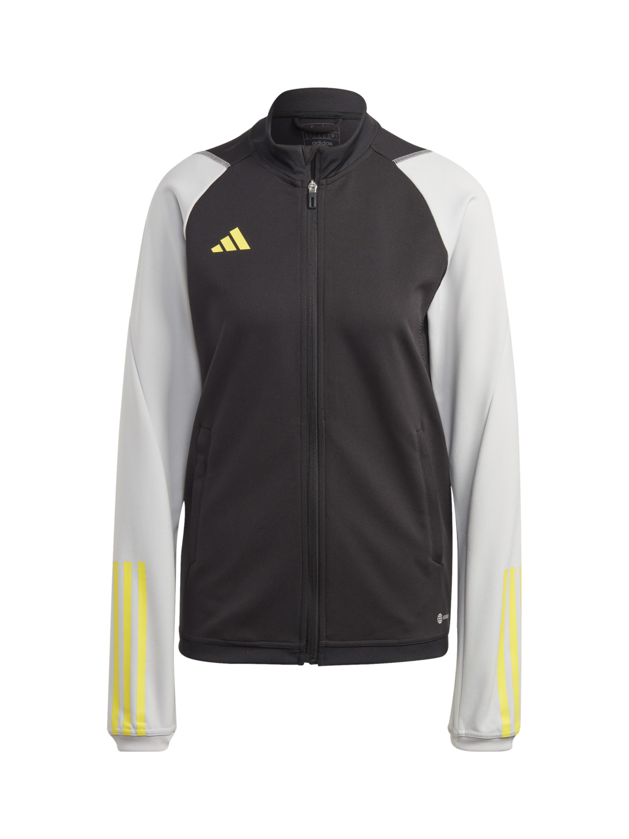 ADIDAS PERFORMANCE Sportsweatjacke 'Tiro 23' in Schwarz: Vorderseite