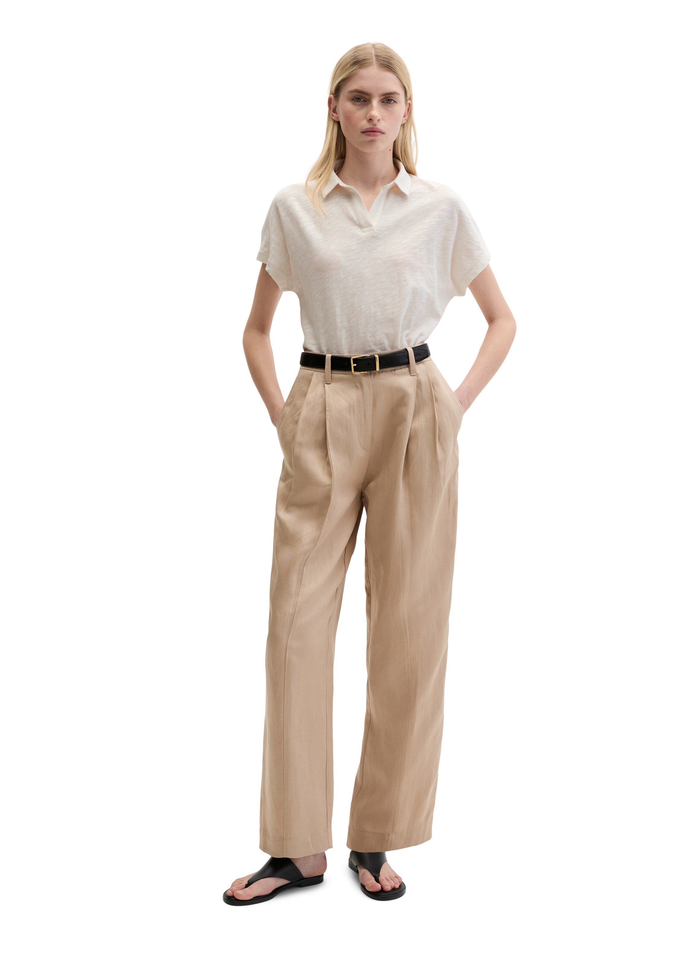 T-shirt Marc O'Polo en beige