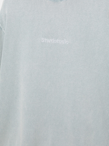 Pull&Bear Pullover 'STWD' i blå