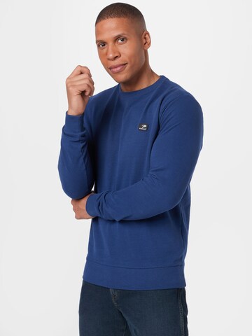 Petrol Industries Sweatshirt in Blue: front