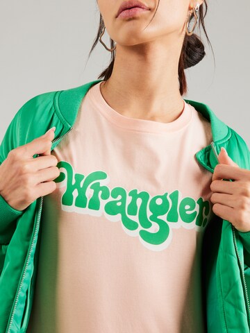 WRANGLER - Camiseta en naranja