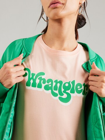 T-shirt WRANGLER en orange