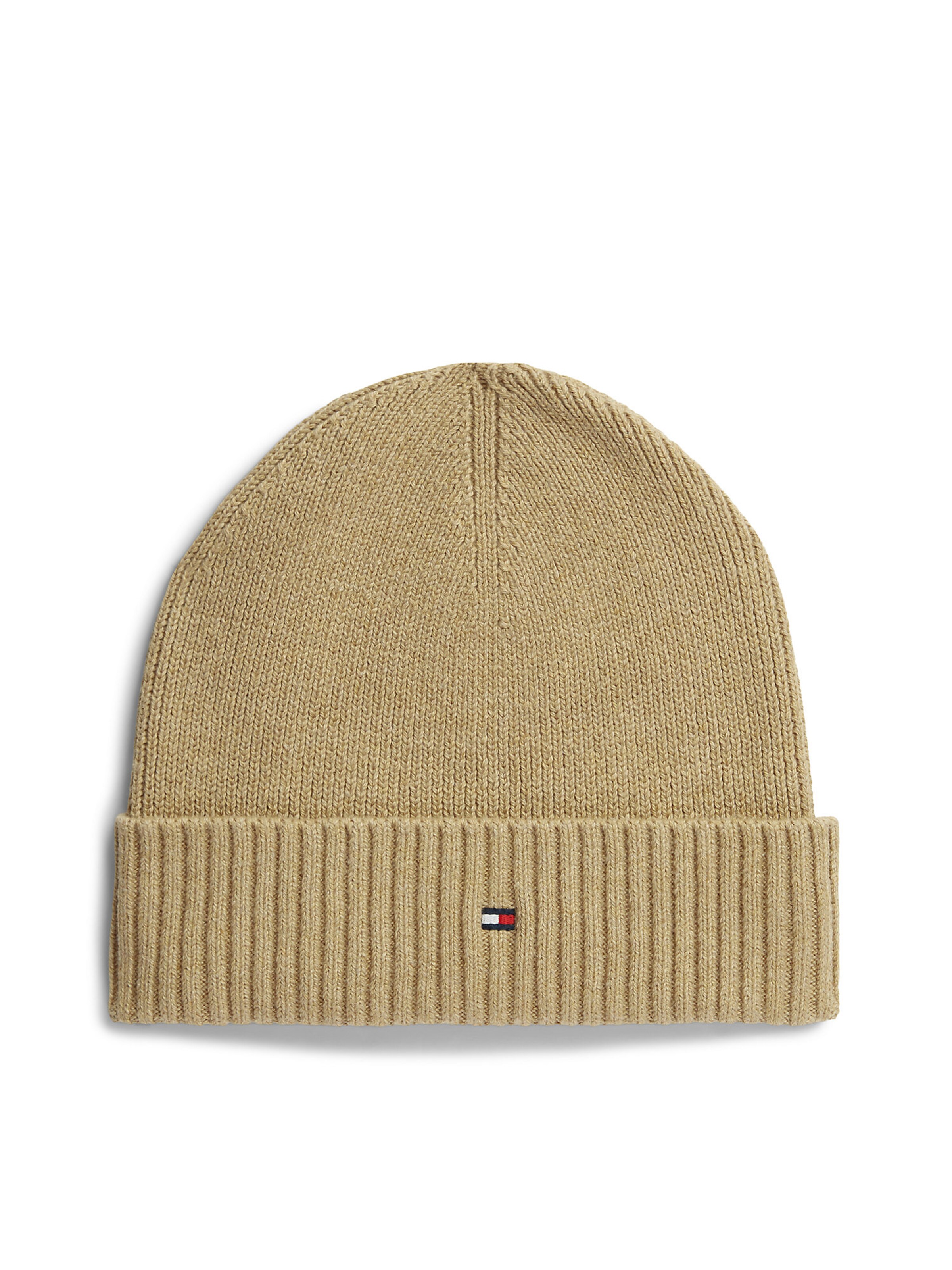 TOMMY HILFIGER Mütze in Beige: Vorderseite
