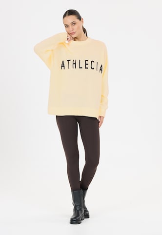 Athlecia Sports sweater 'Lyda' in Yellow