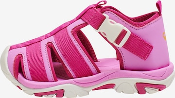 Hummel Sandals in Pink: front