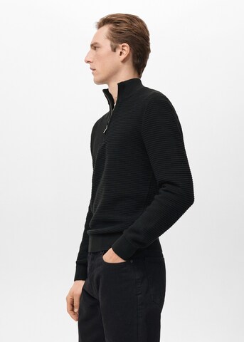 MANGO MAN Sweater 'Salasp' in Black