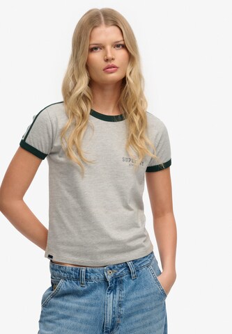 T-shirt Superdry & Co en gris : devant