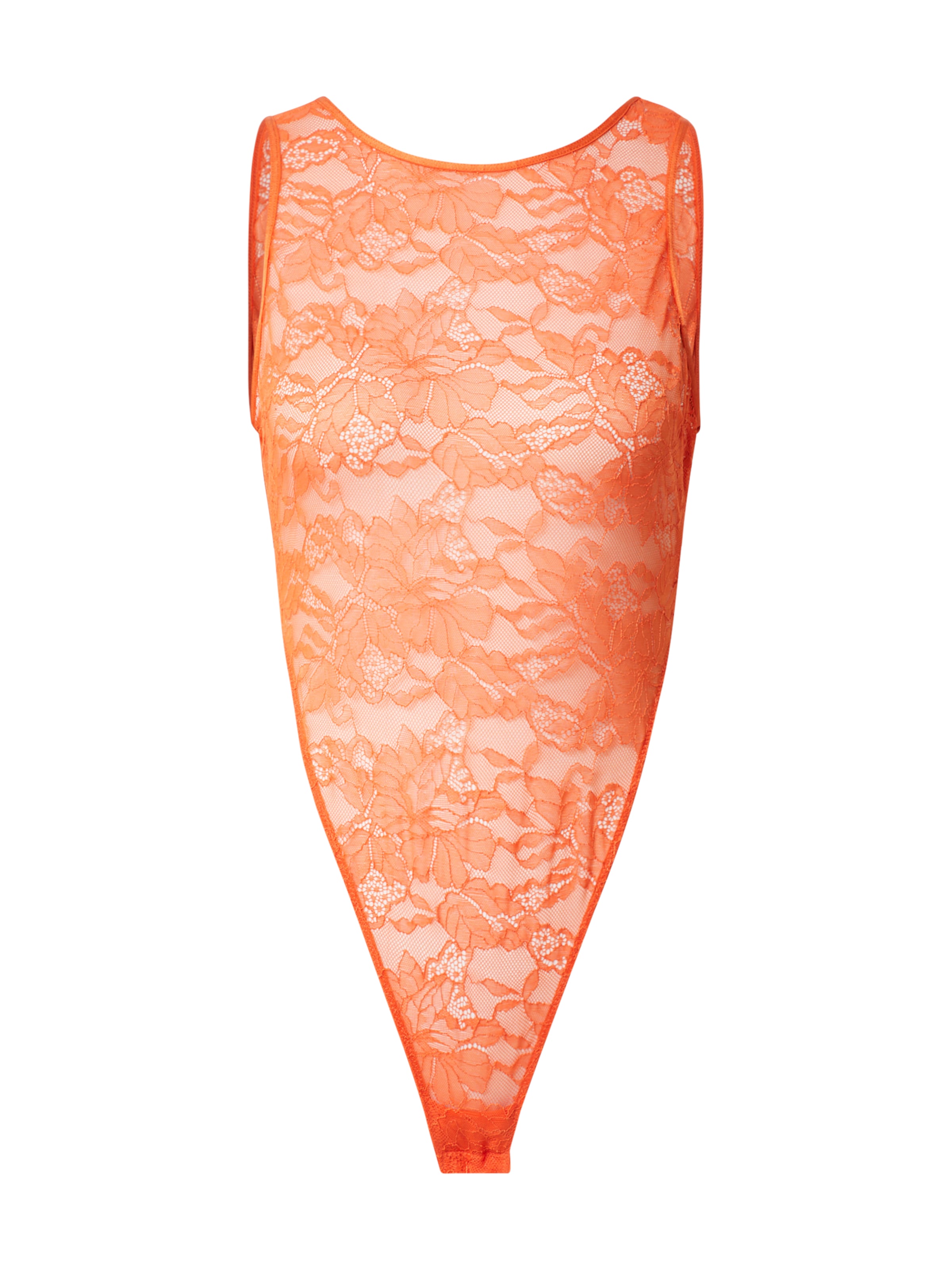 Hunkemöller - Body 'Fire' en naranja: frente