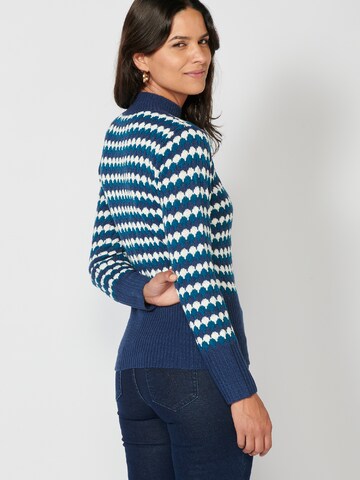 Pull-over KOROSHI en bleu