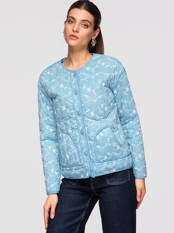 Ombre Übergangsjacke‌‌‌‌‌‌‌‌ in Blau: Vorderseite