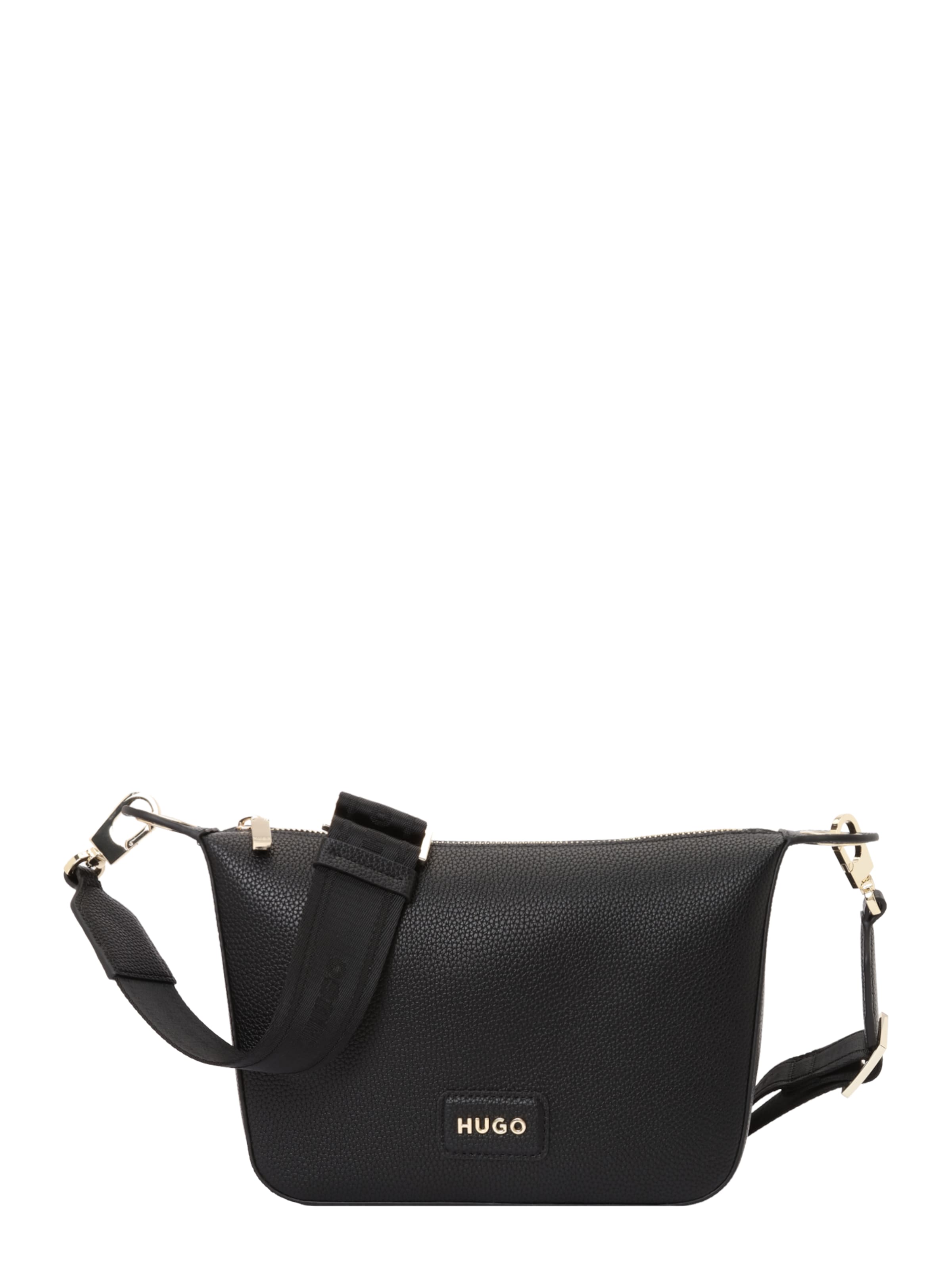 HUGO Axelremsväska 'Orin' i svart: framsida