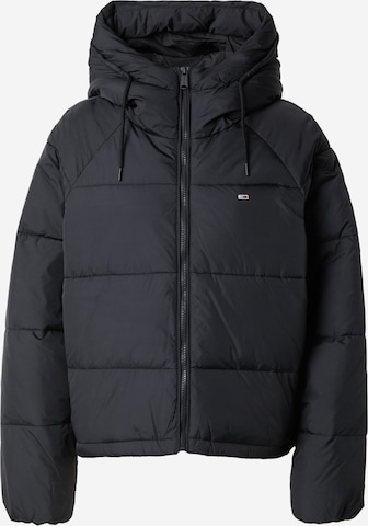 Veste d’hiver 'VAIL' Tommy Jeans en noir : devant