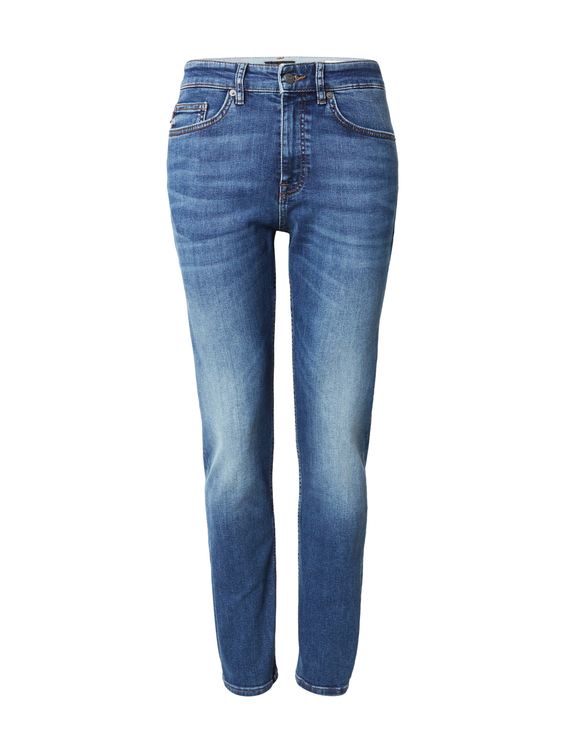 BOSS Слим Джинсы 'DELAWARE' в Синий: спереди