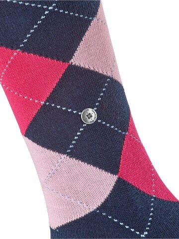 BURLINGTON Overknee Strümpfe 'Queen'‌‌‌‌‌ in Blau