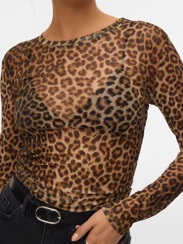 VERO MODA Футболка 'VMLOVA' в Коричневый